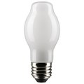 Satco 8 Watt BT15 LED Lamp, White, Medium Base, 90 CRI, 2700K, 120 Volts S21337